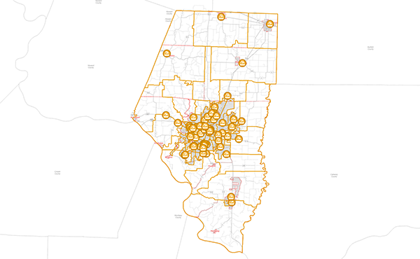 Thumbnail of the Polling Place map.
