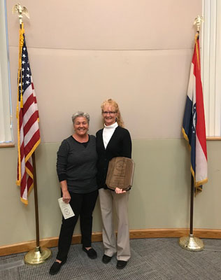 Bettie Johnson and Karen Johnson
