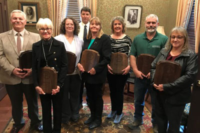 Stephen Gunn, Ruby Marsden, Marilee Crockett, Greg Edington, Linda Crane, Jacki  Davidson, Chris Jennings, and Paula Evans