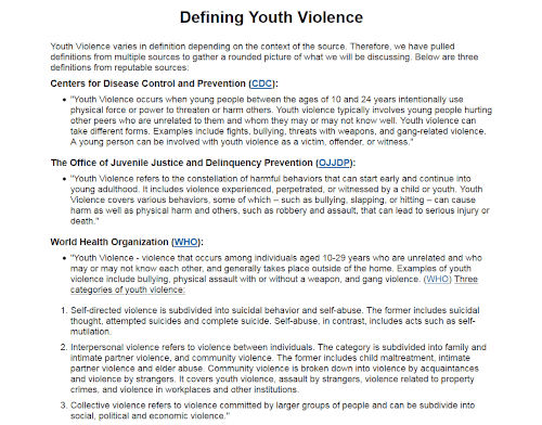 Download Defining Youth Violence PDF